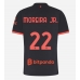 Maillot de foot AC Milan Diego Moreira #22 Troisième vêtements Femmes 2026-27 Manches Courtes